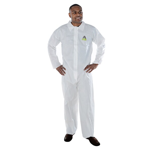 Cordova Disposable Coveralls, Collared, 12 PK MP100XL - main